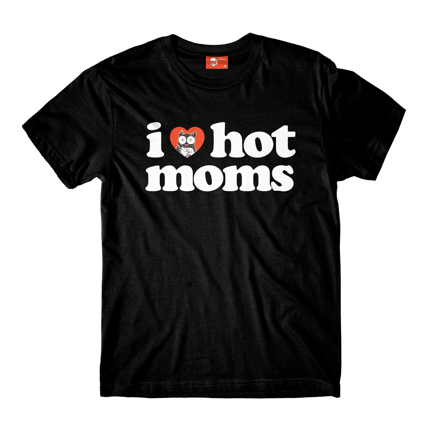 I Heart Hot Moms x Hooters Black Tee