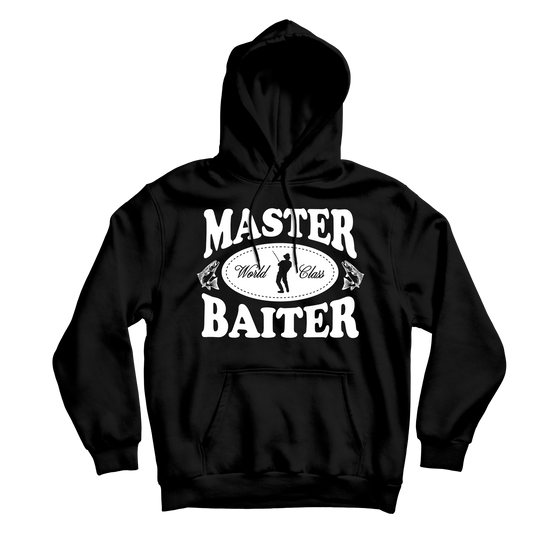 Master Baiter Black Hoodie