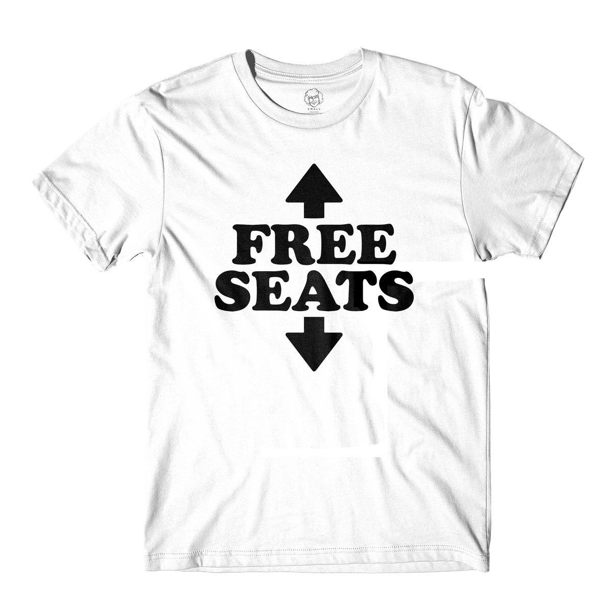 Free Seats White Tee Danny Duncan