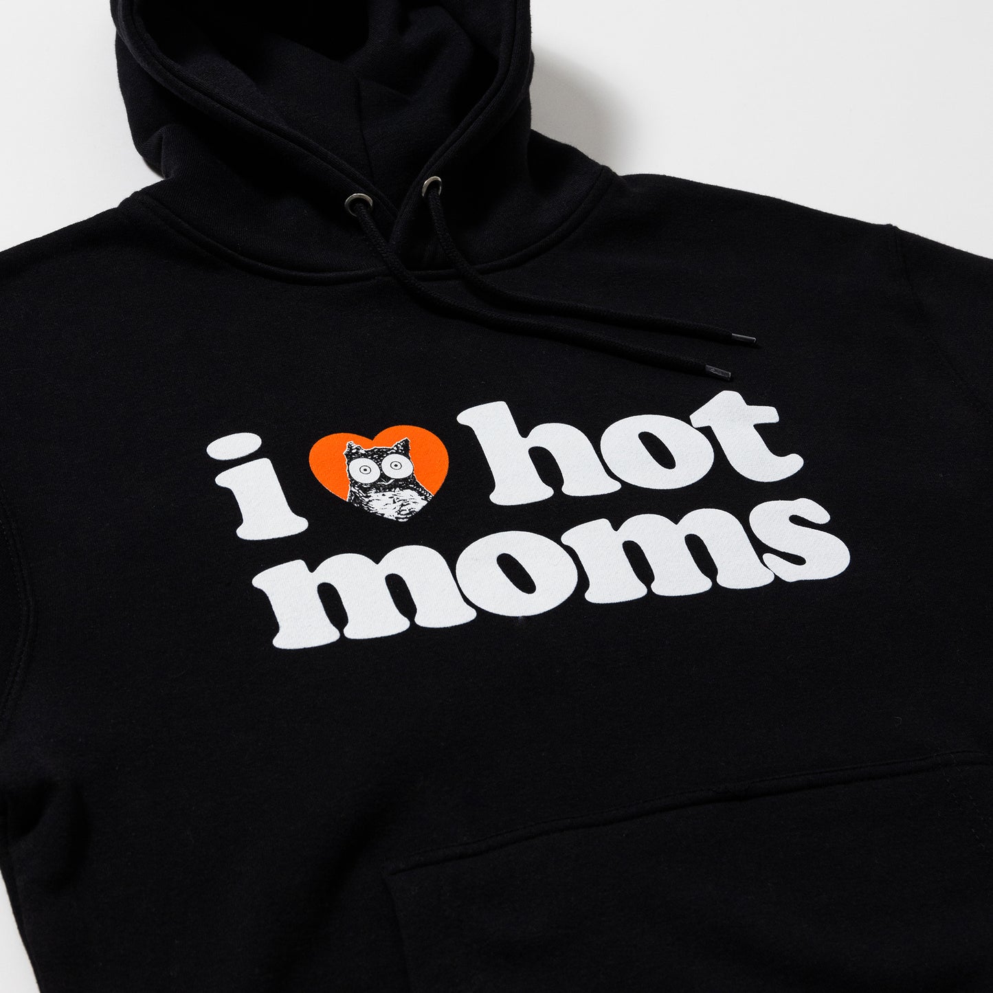 I Heart Hot Moms x Hooters Black Hoodie