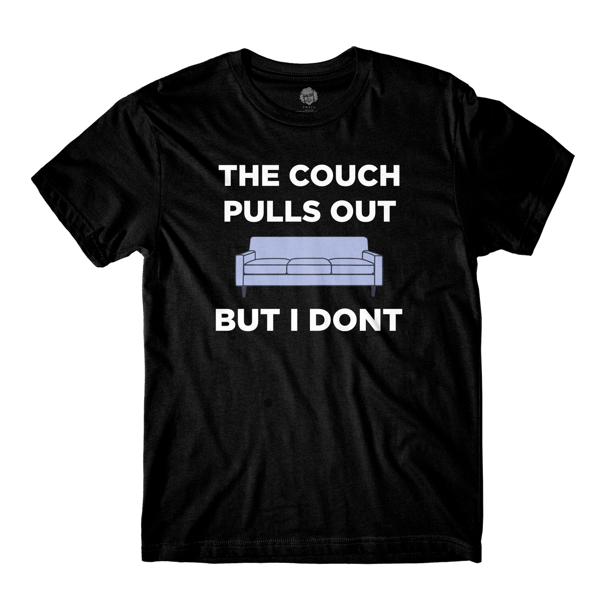 Pull Out Couch Black Tee Danny Duncan