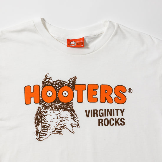 Virginity Rocks x Hooters White Tee