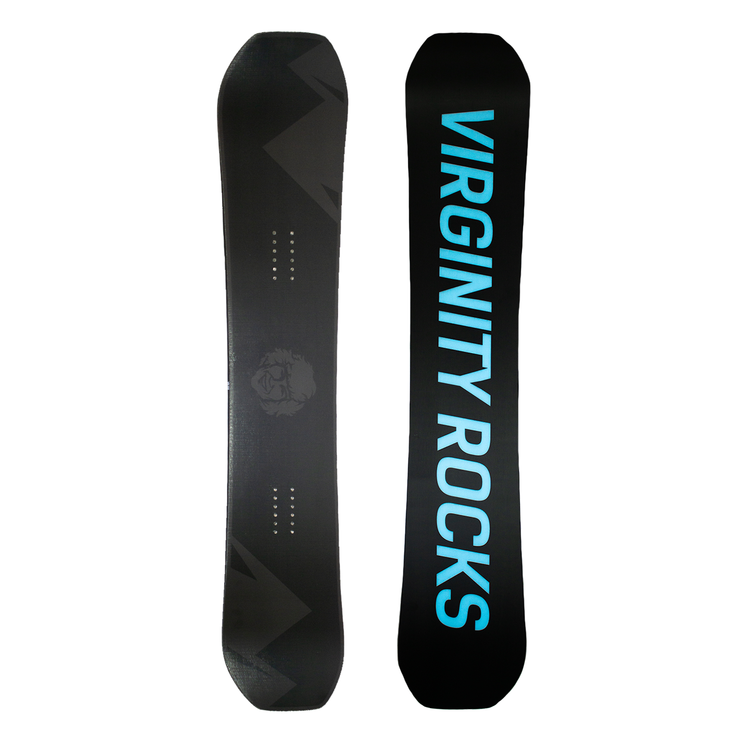 Virginity Rocks Black Snowboard – Danny Duncan