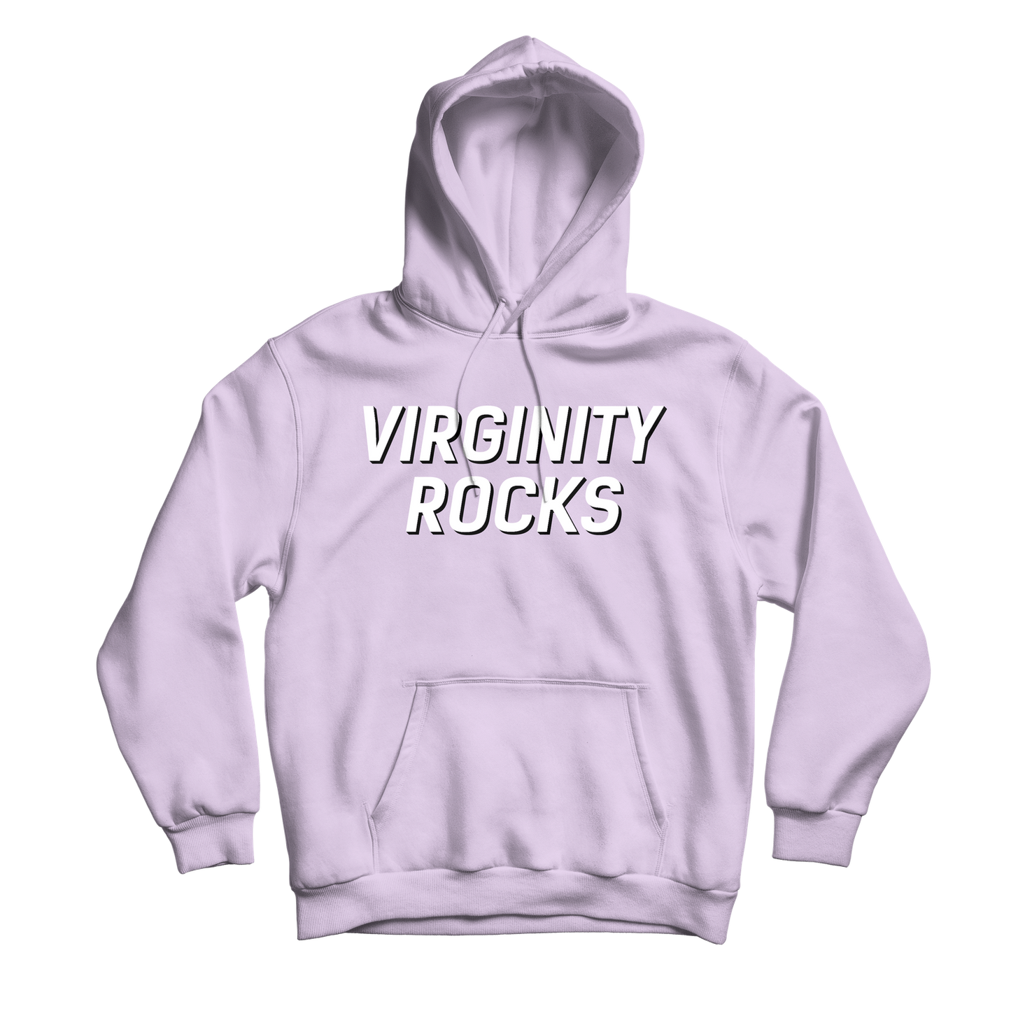 Virginity Rocks Lavender Hoodie