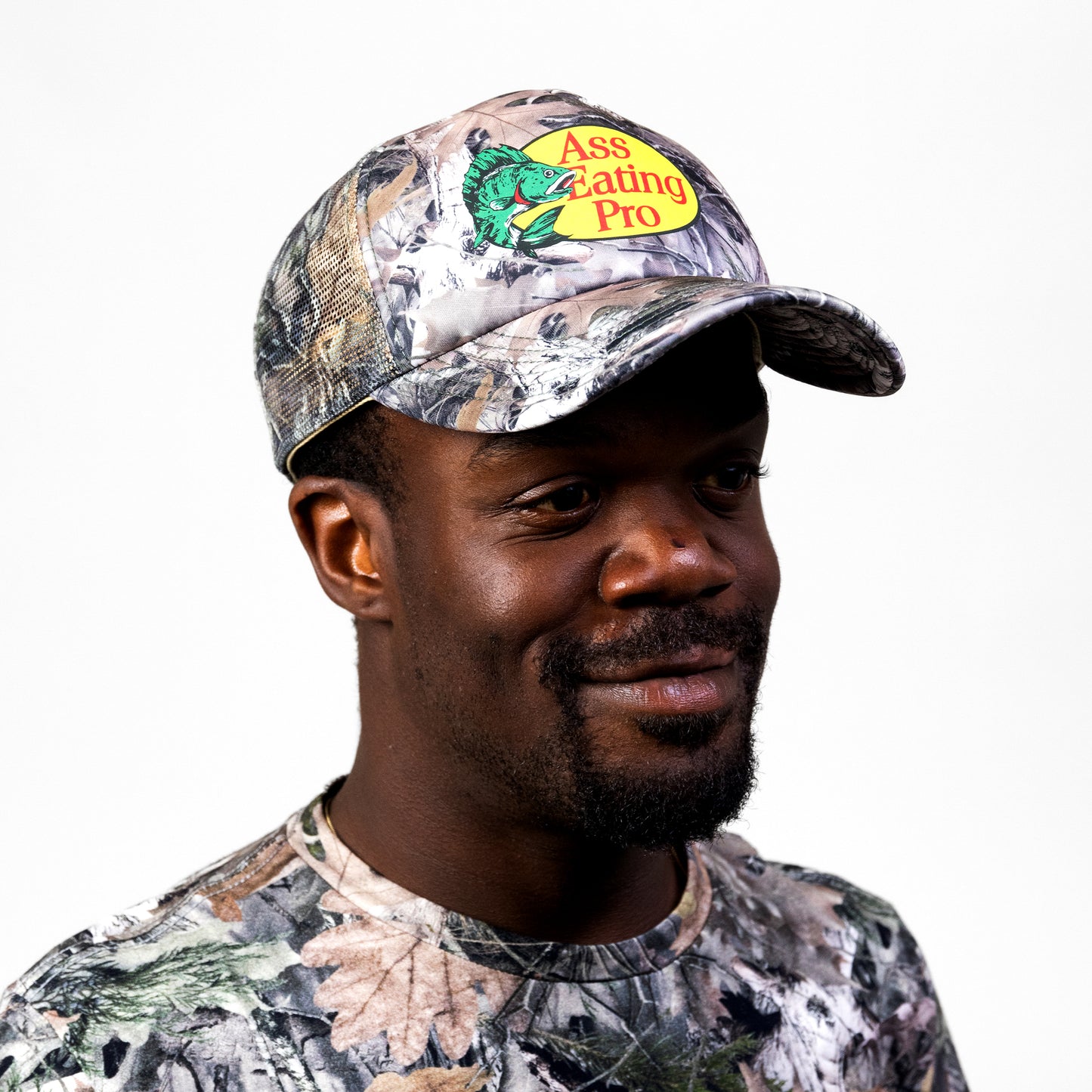 Ass Eating Pro Camo Trucker Hat