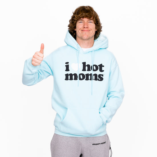 I Heart Hot Moms Tiffany Hoodie