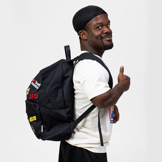 Load image into Gallery viewer, Signature Patchwork Backpack
