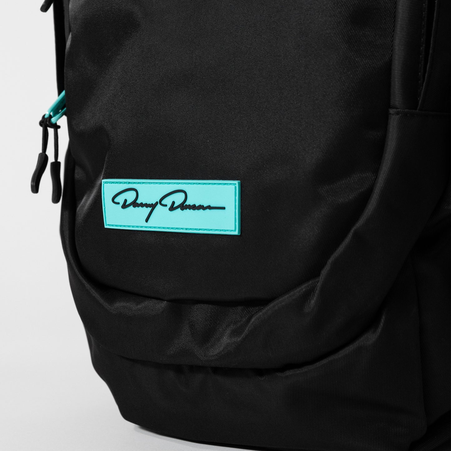 Virginity Rocks Black & Teal Nylon Backpack