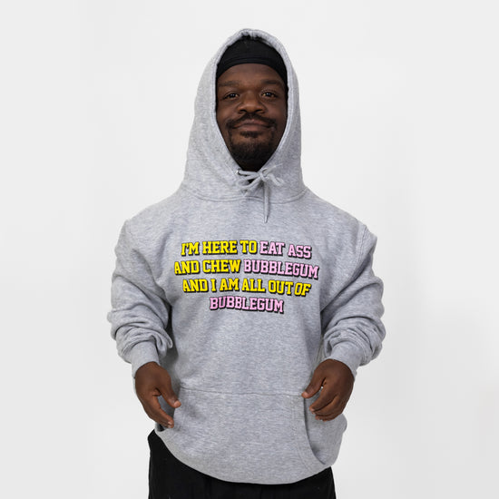 Chew Bubblegum Grey Hoodie Danny Duncan