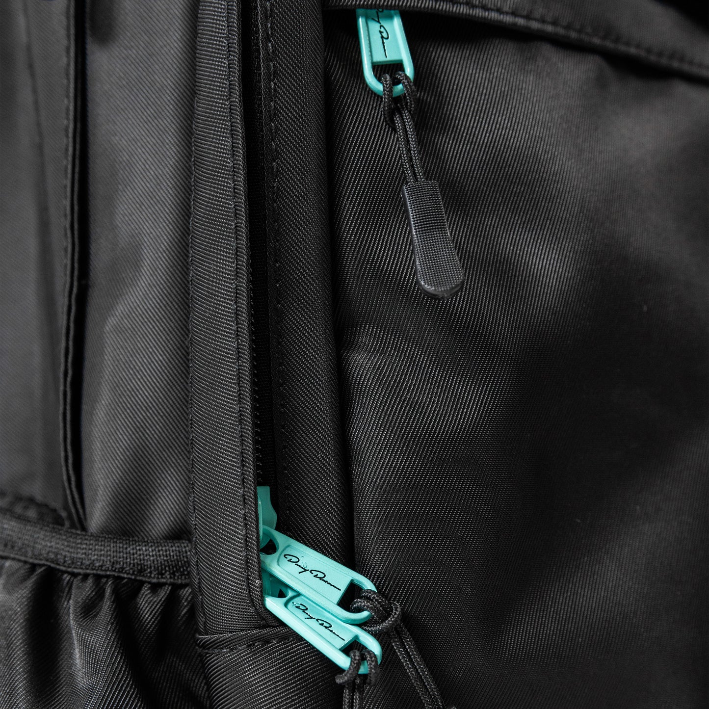 Virginity Rocks Black & Teal Nylon Backpack