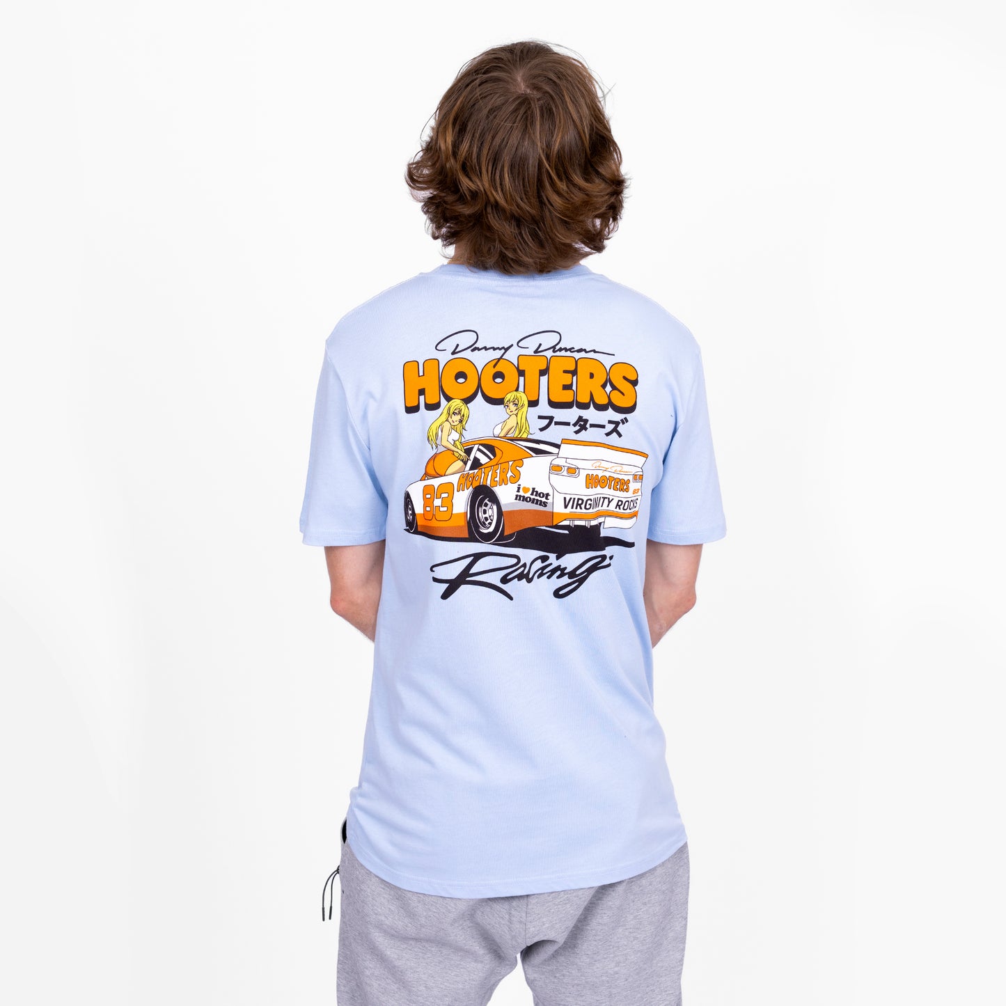 Hooters Racing Light Blue Tee