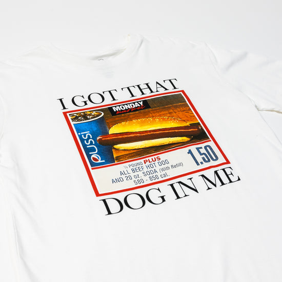 Load image into Gallery viewer, I Got That Dog In Me White Tee
