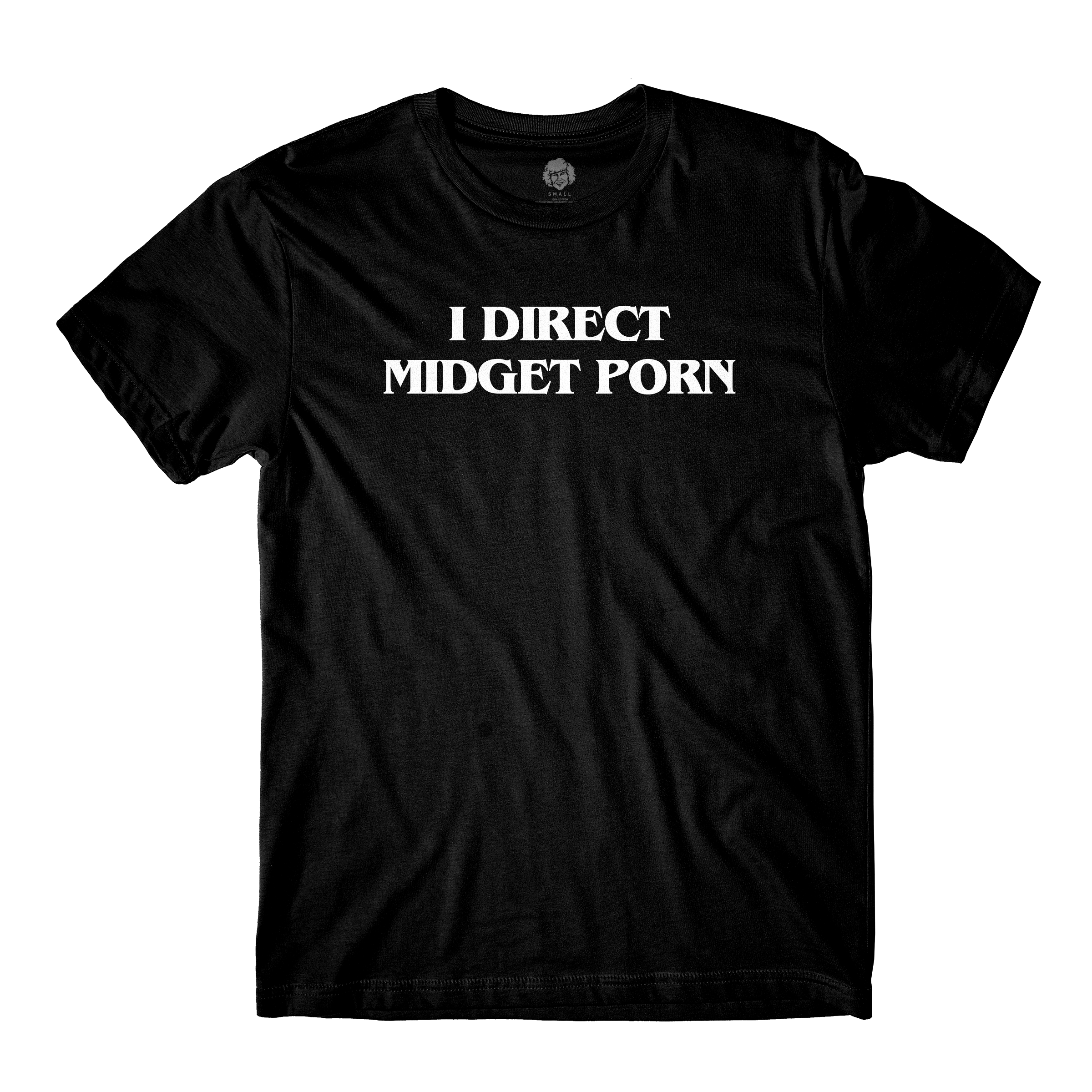 I Direct Midget Porn Black Tee