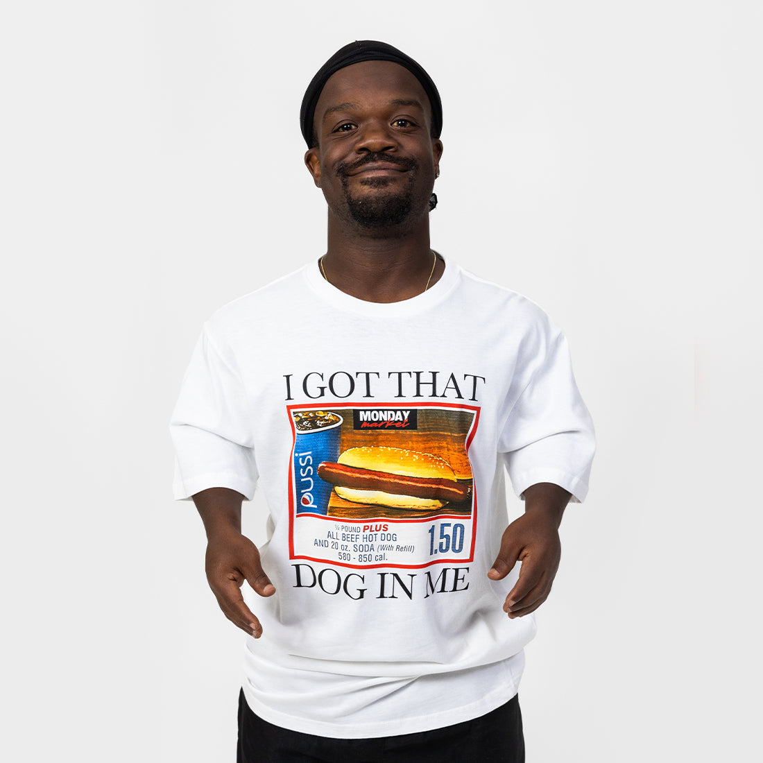 I Got That Dog In Me White Tee