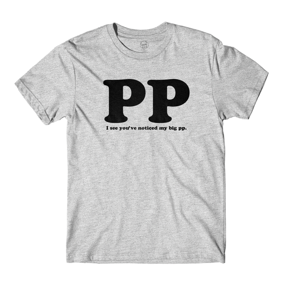 Big PP Grey Tee