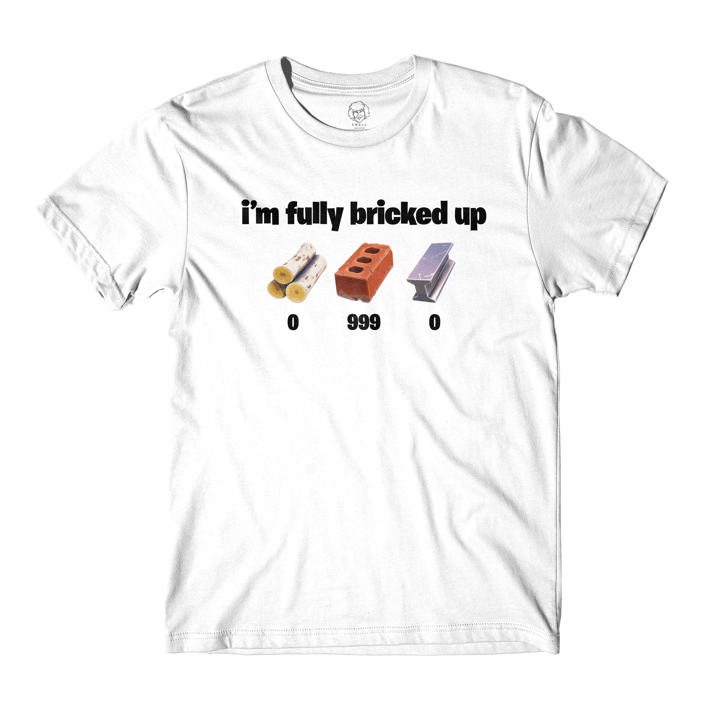 Bricked Up White Tee