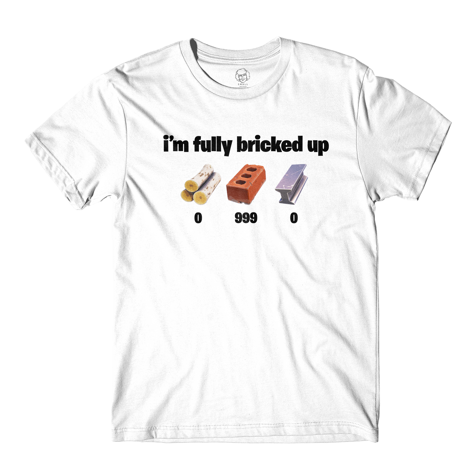 Bricked Up White Tee