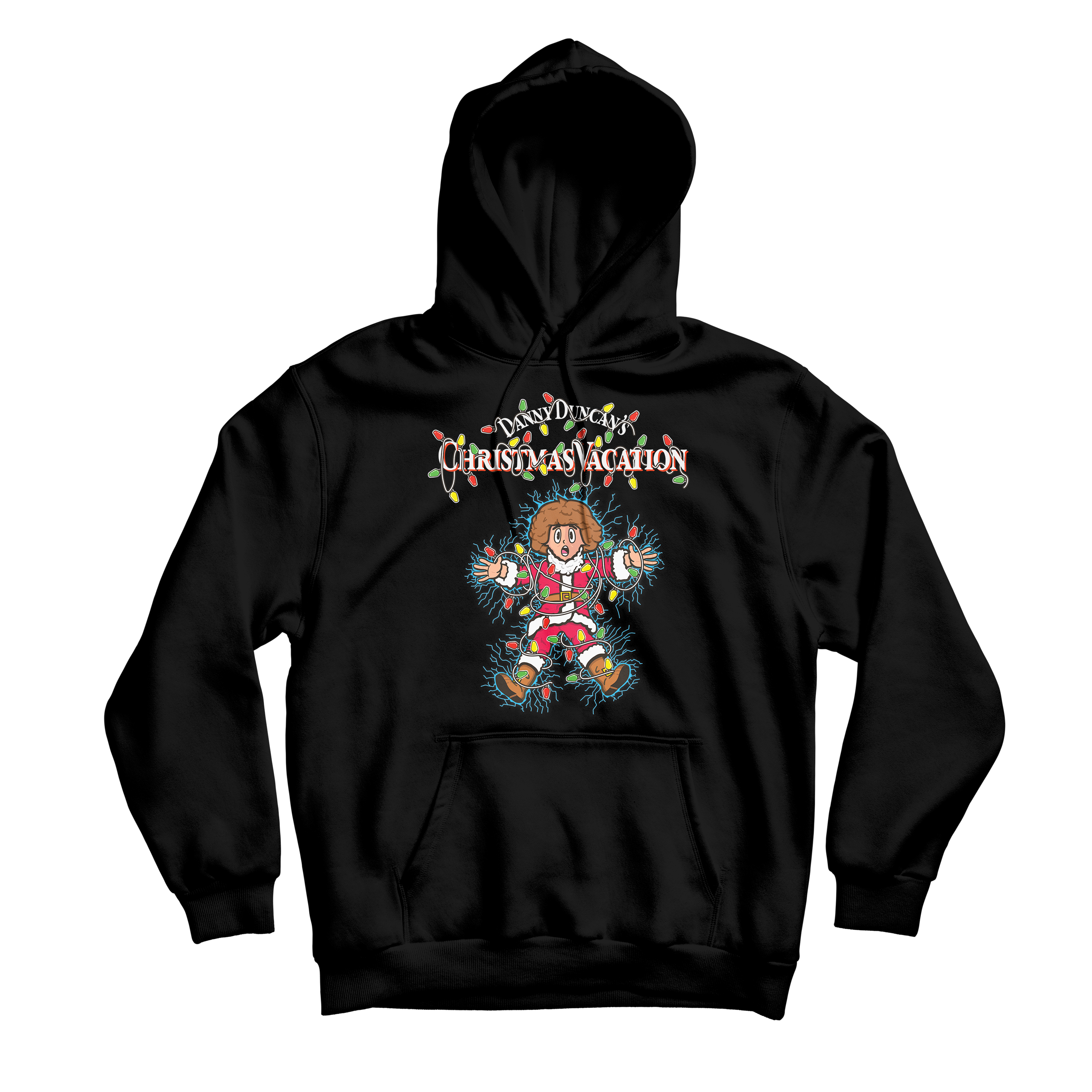 Danny Duncan Christmas Vacation Black Hoodie