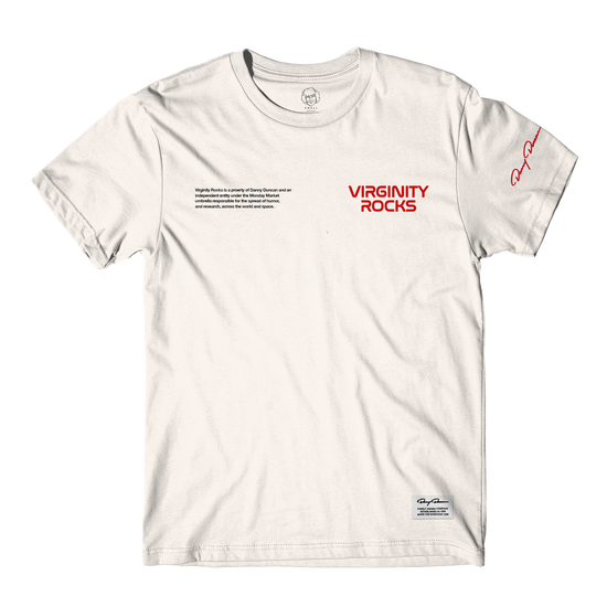 Virginity Rocks Earth Natural Tee