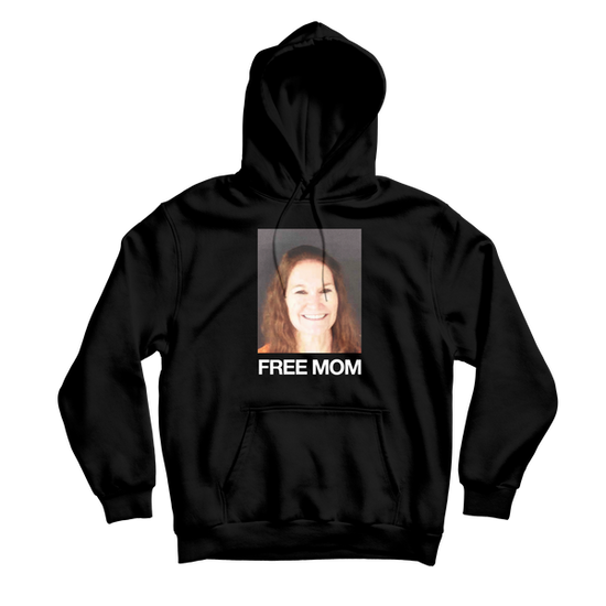 Free Mom Black Hoodie