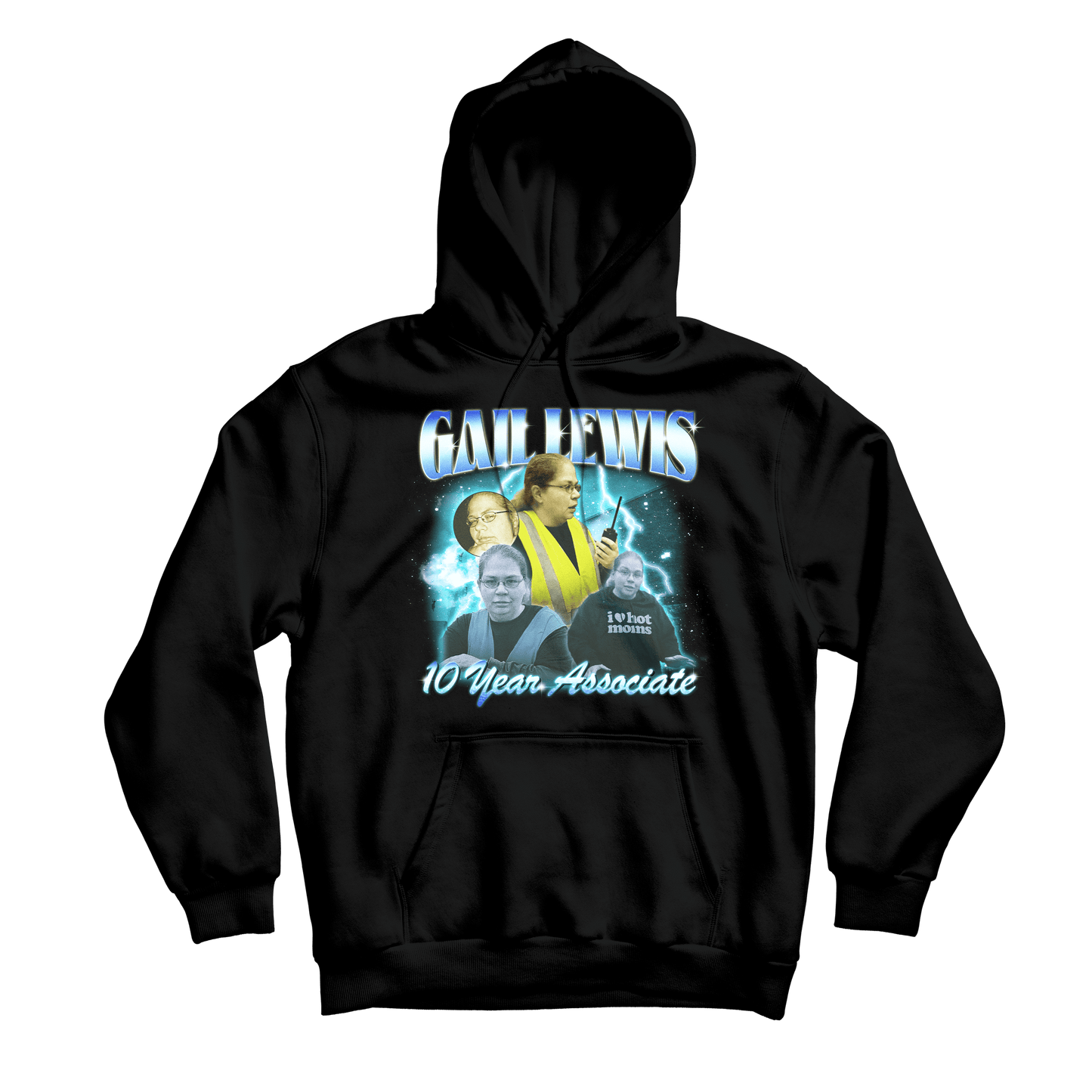 Gail Lewis Black Hoodie