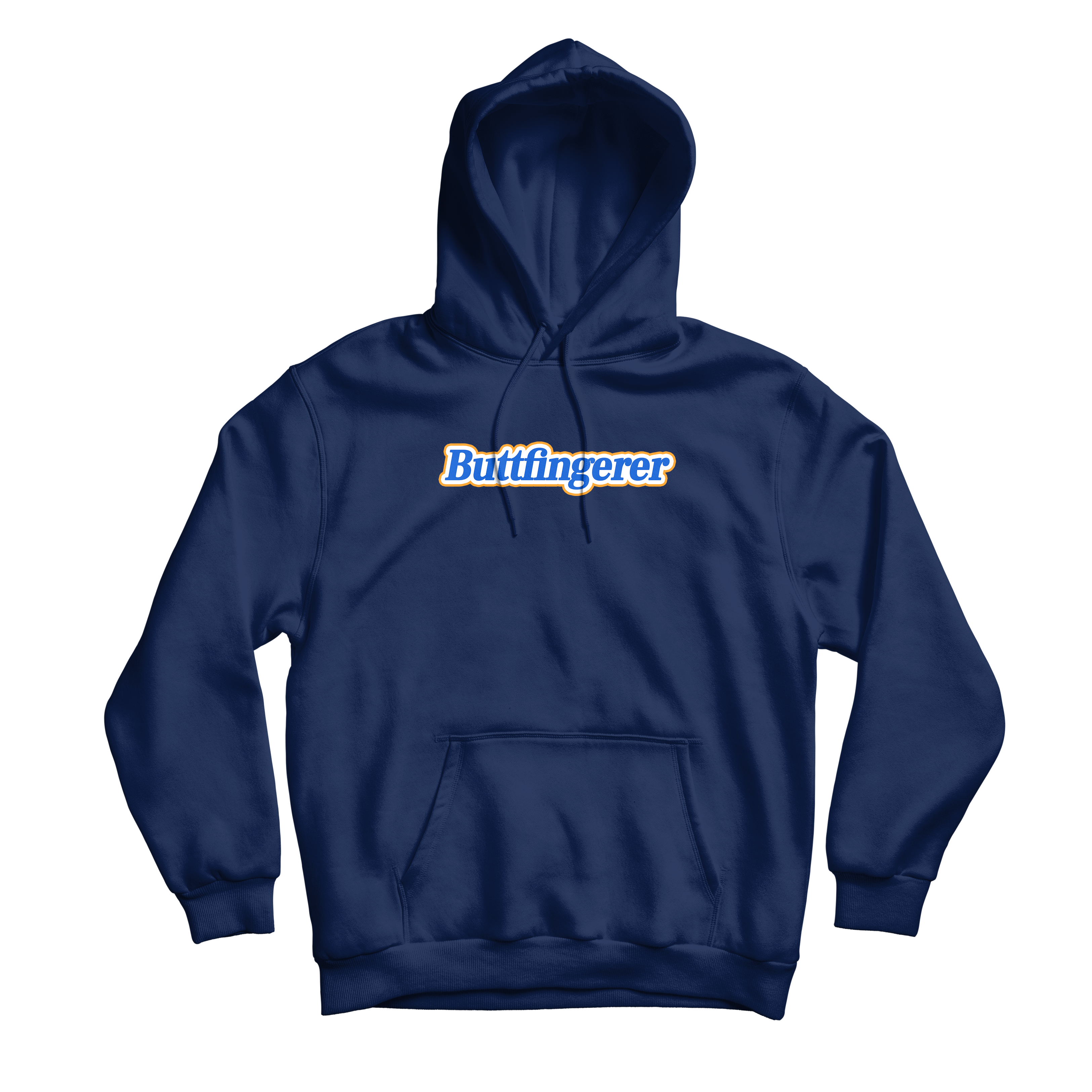 Buttfingerer Navy Hoodie
