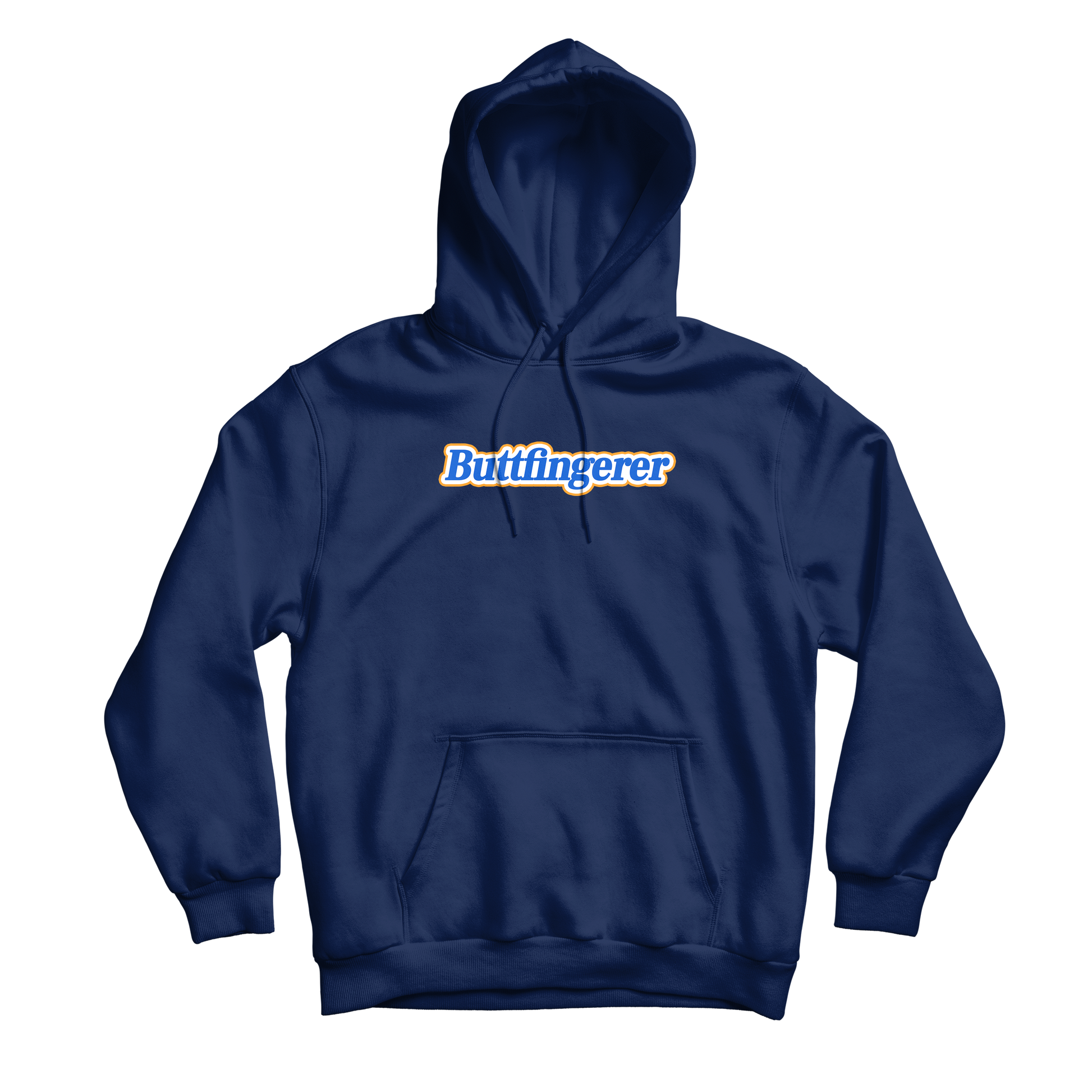 Buttfingerer Navy Hoodie