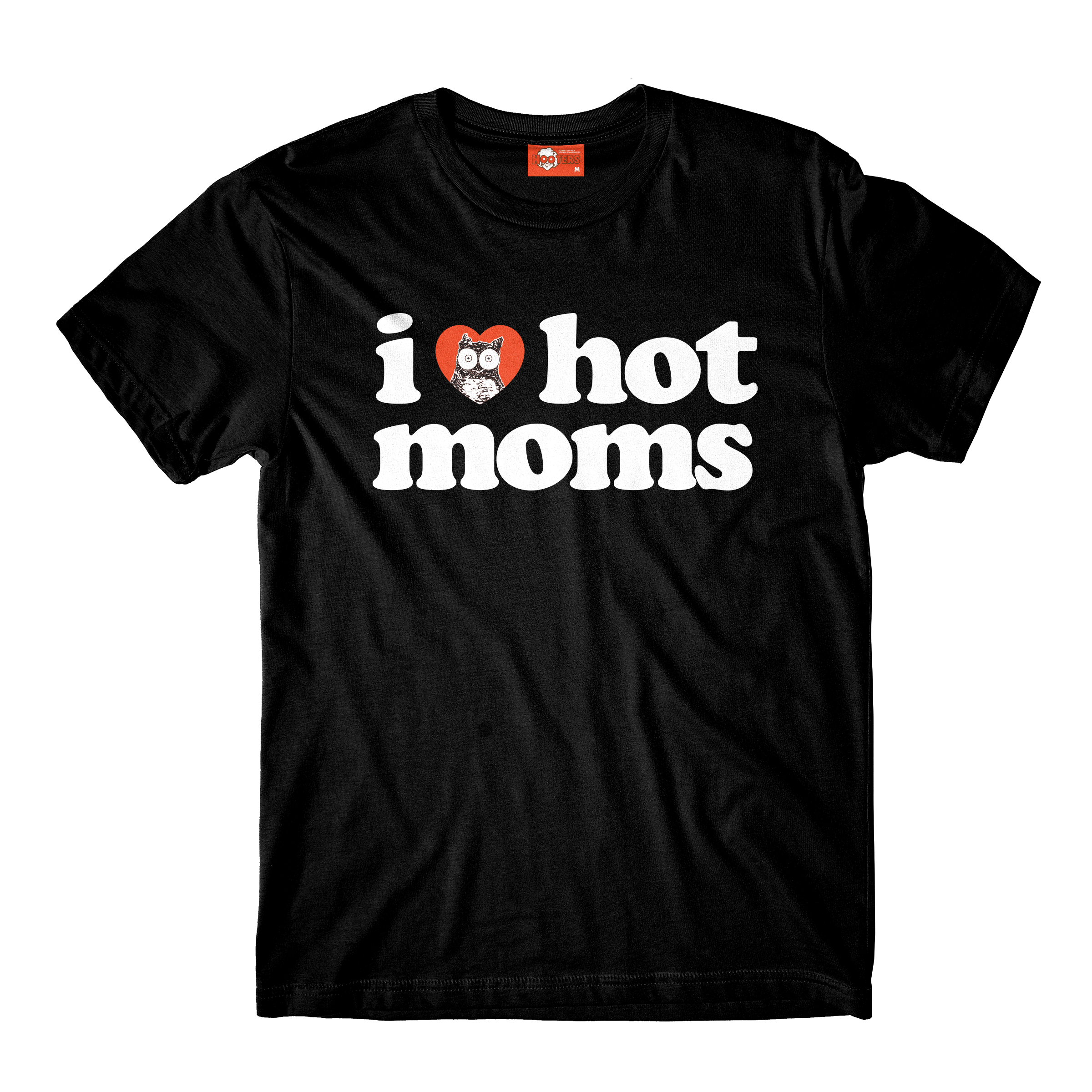 I Heart Hot Moms x Hooters Black Tee