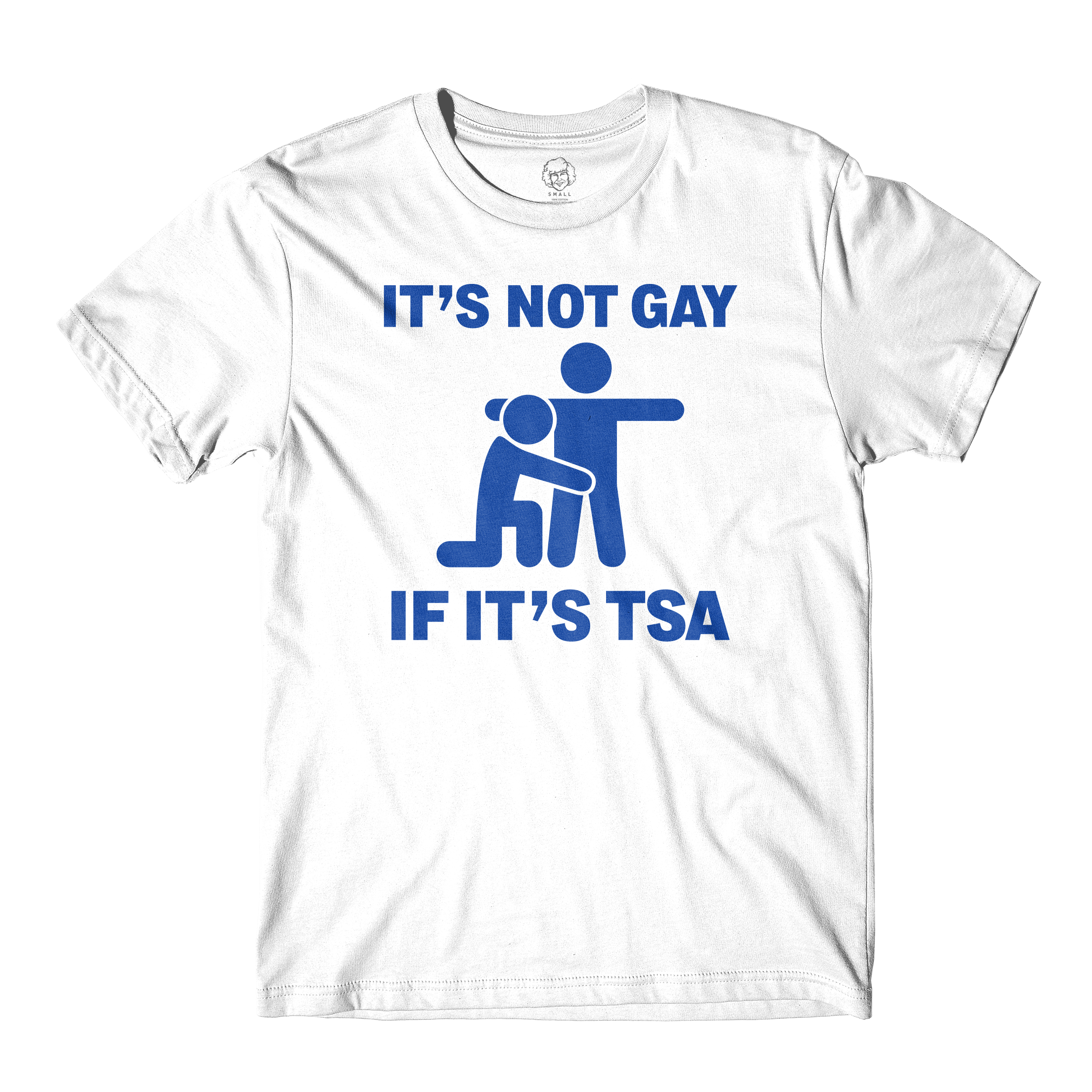 It's Not Gay White Tee