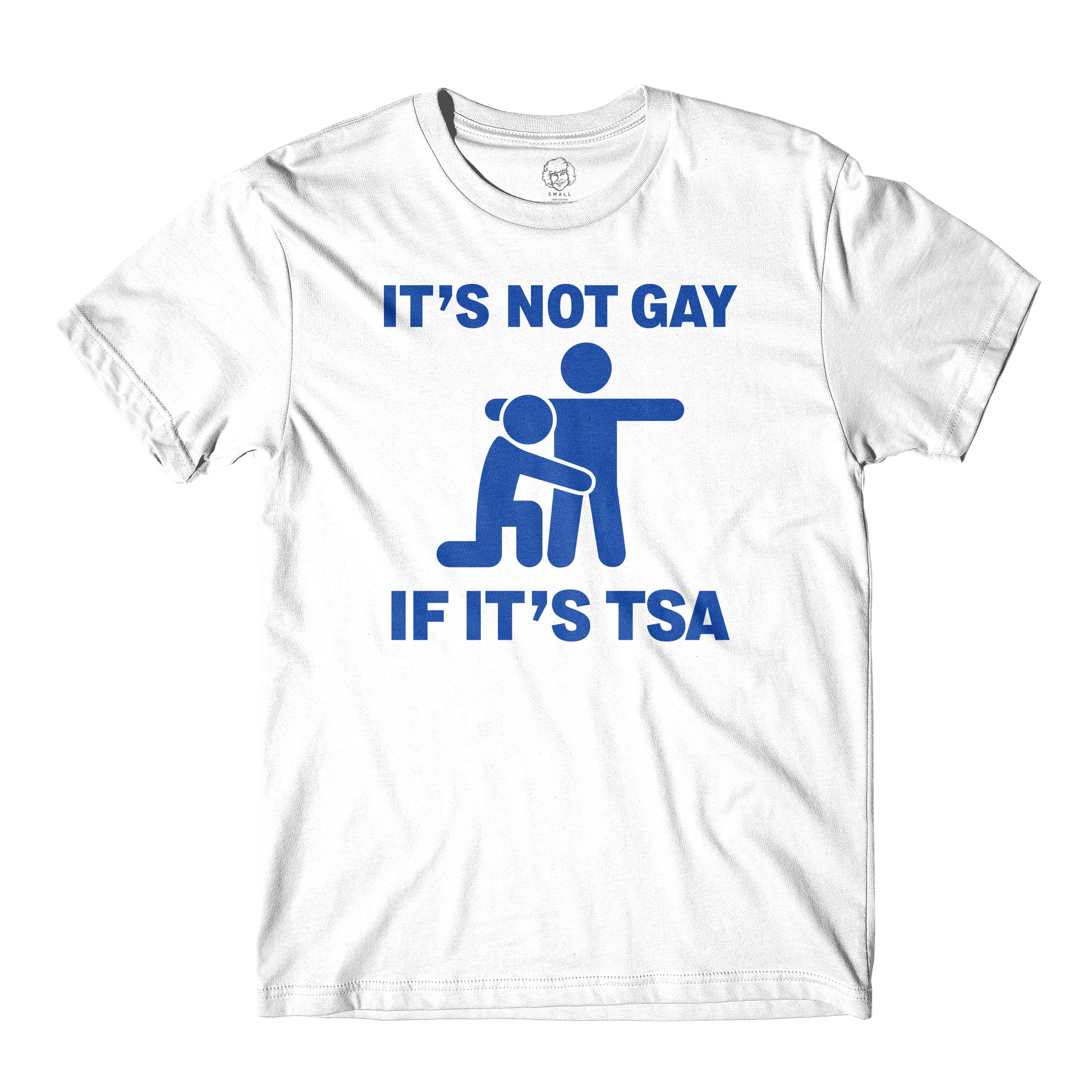 It's Not Gay White Tee