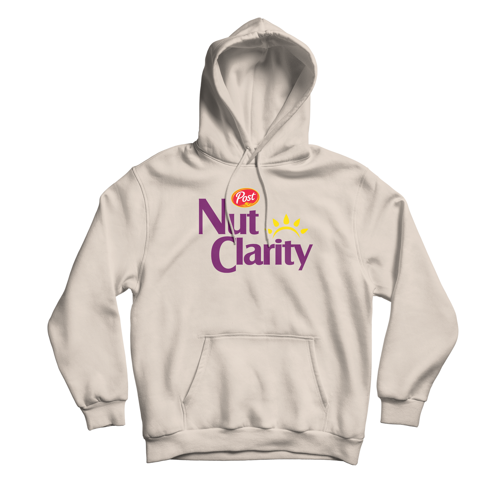 Post Nut Clarity Natural Hoodie