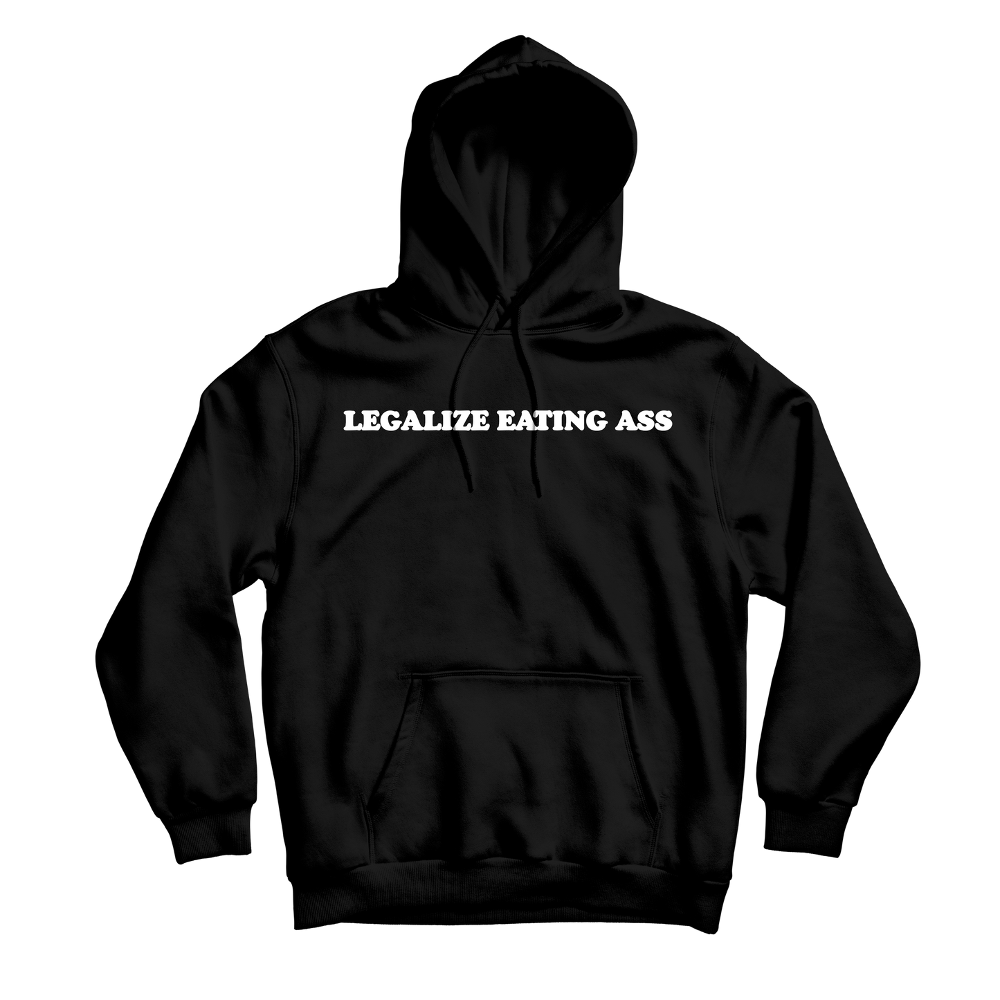 Legalize Eating Ass Black Hoodie