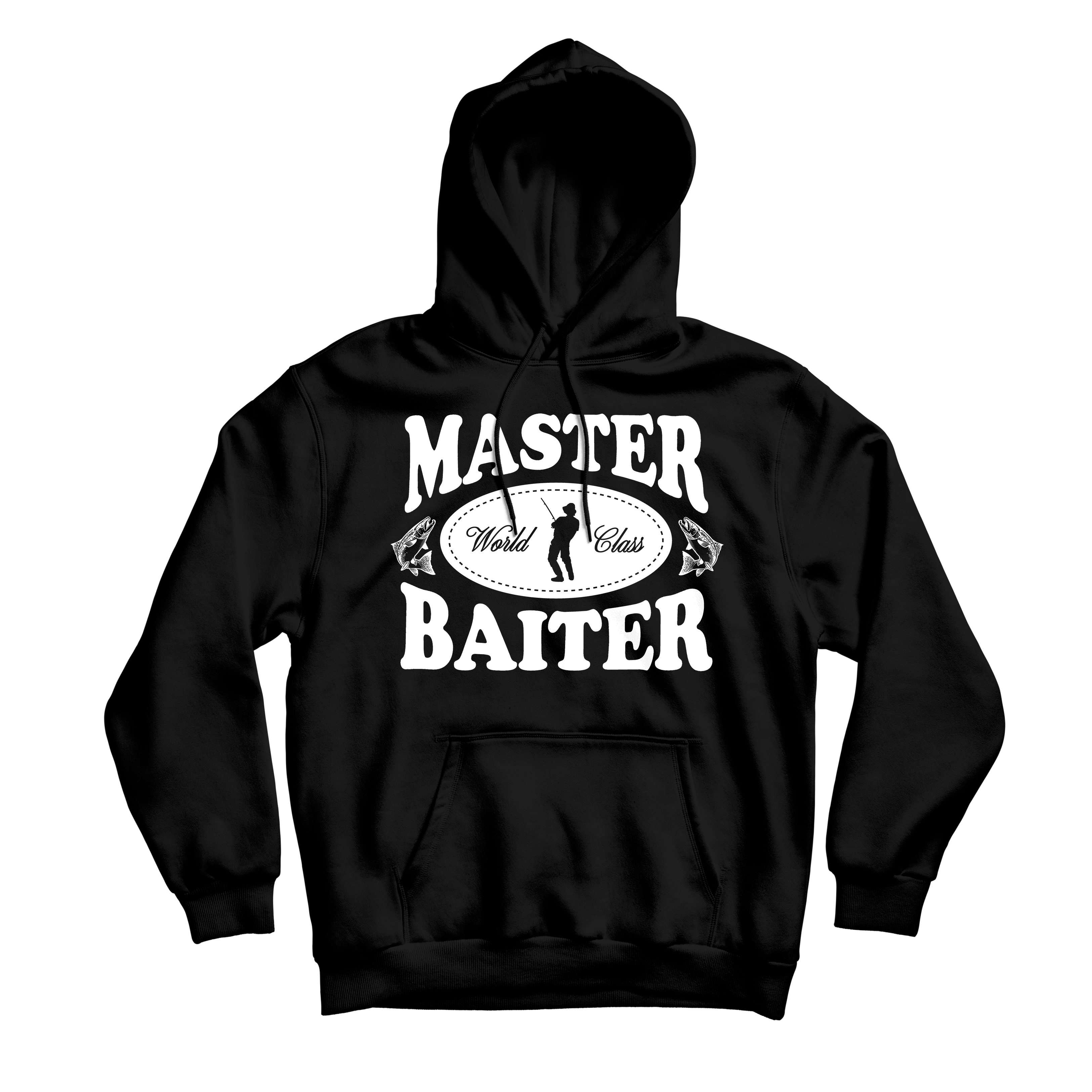 Master Baiter Black Hoodie