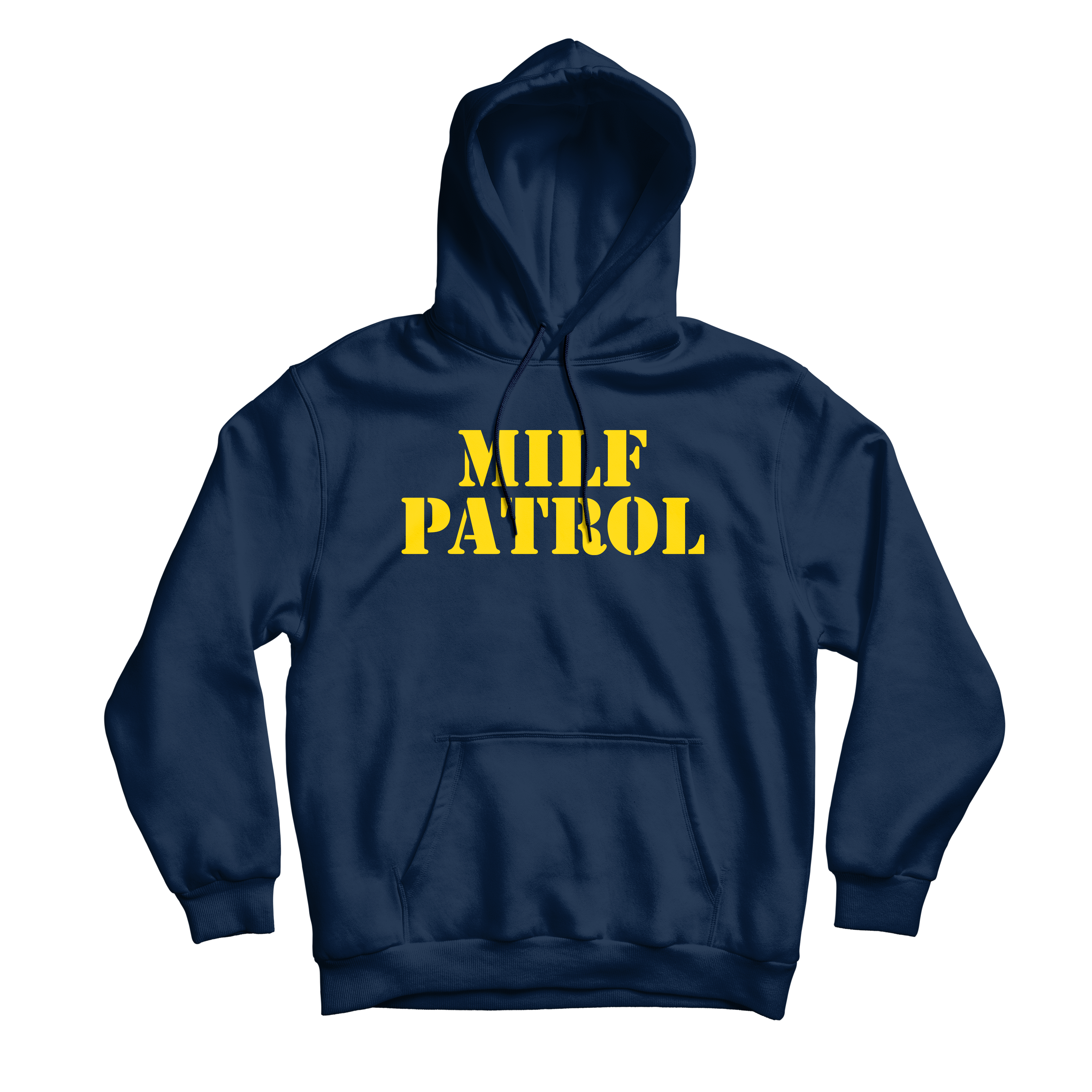 Milf Patrol Navy Hoodie