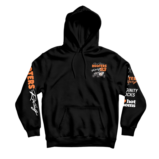 Rzr Hooters Racing Black Hoodie