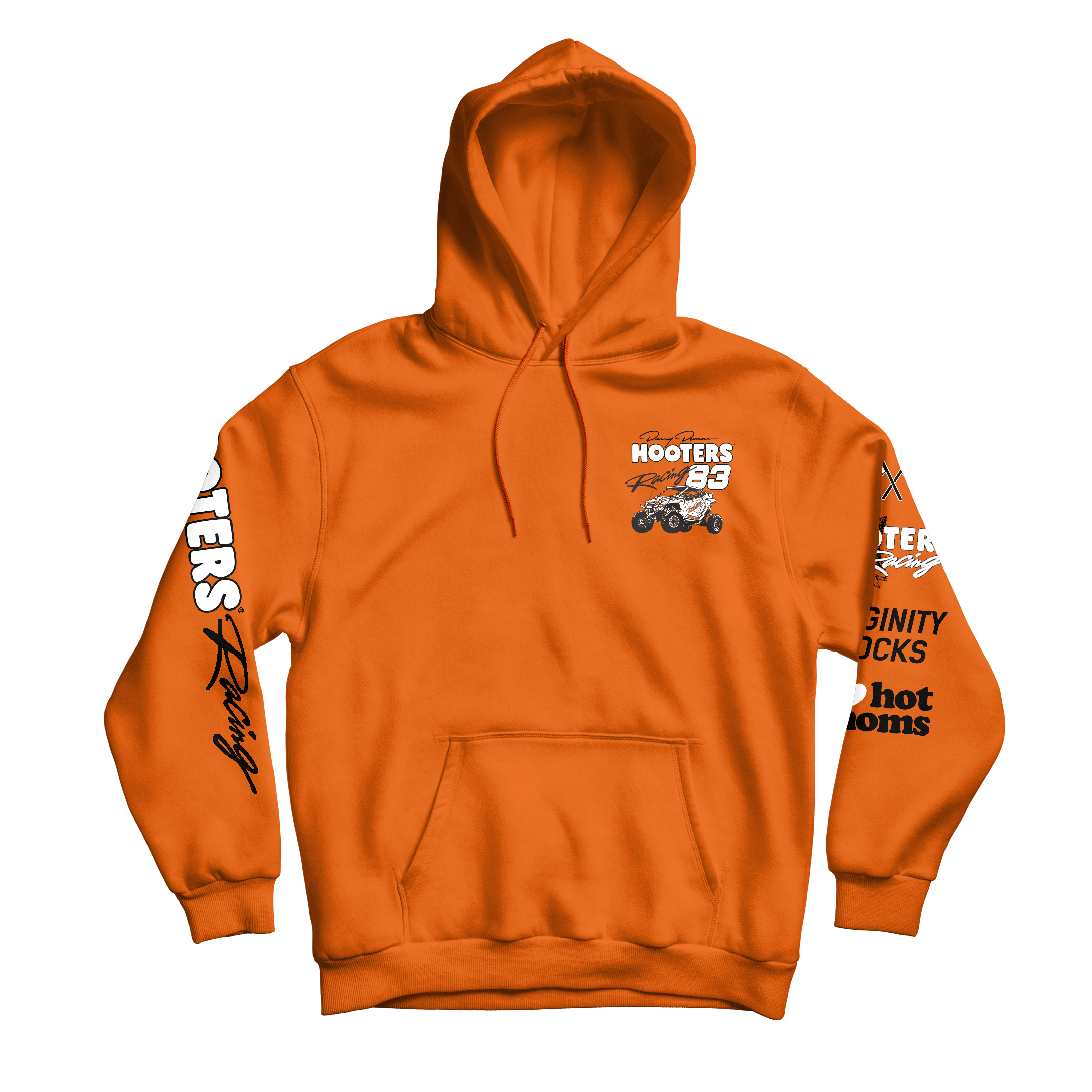 Rzr Racing Orange Hoodie
