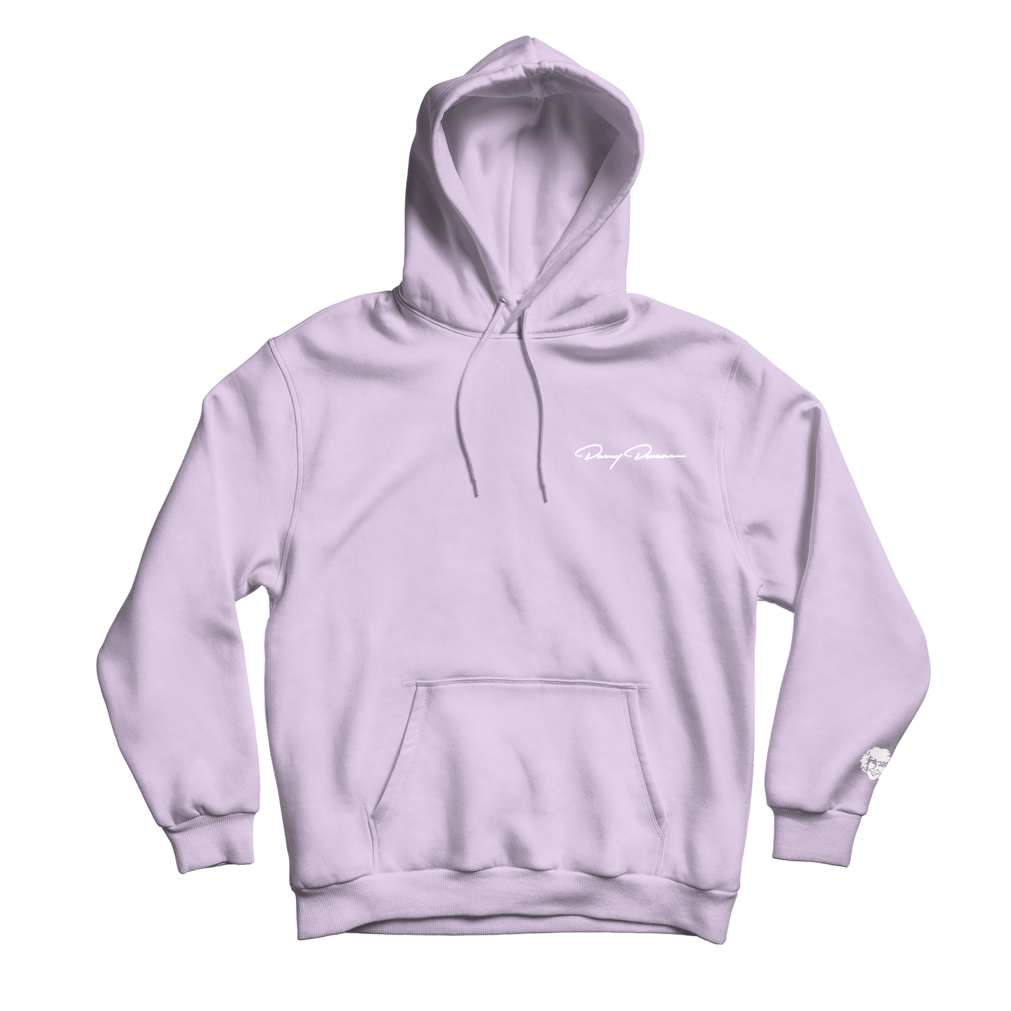 Signature Embroidered Lavender Hoodie
