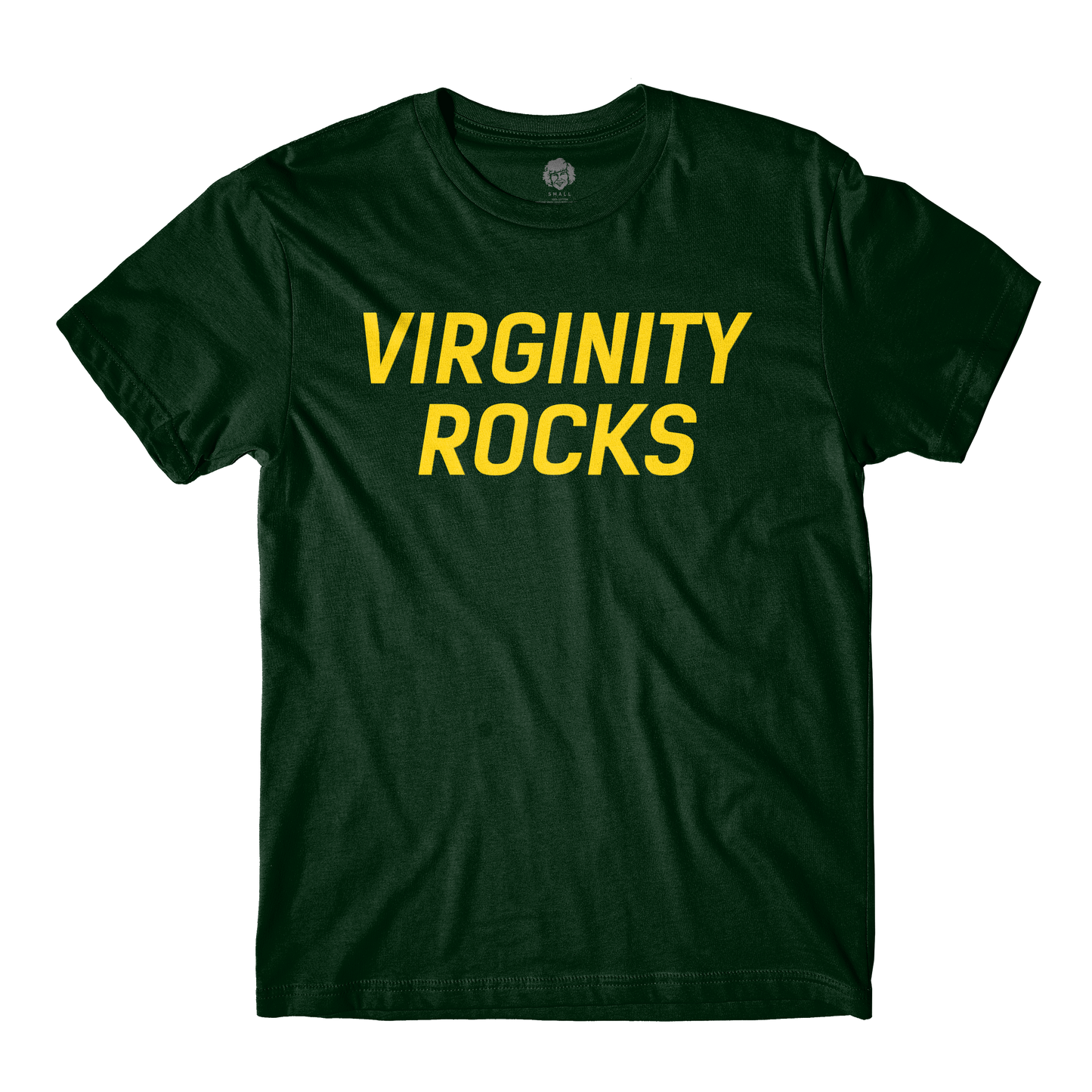 Virginity Rocks University Forest Tee