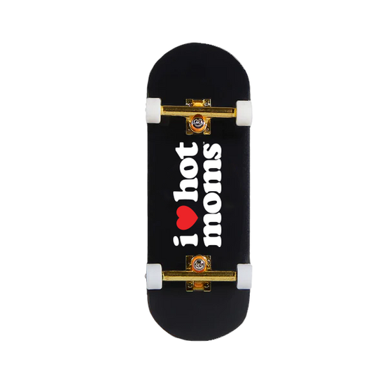 I Heart Hot Moms Black Finger Board