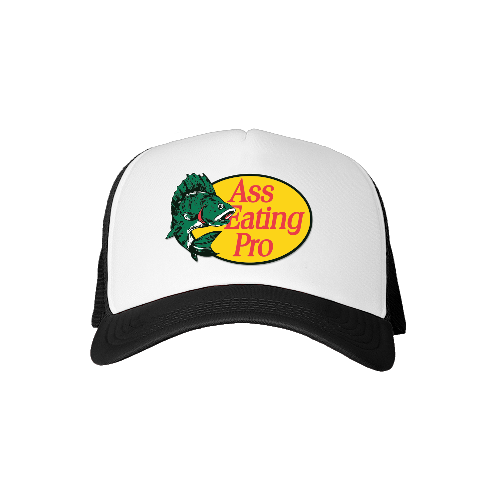 Ass Eating Pro Black Trucker Hat