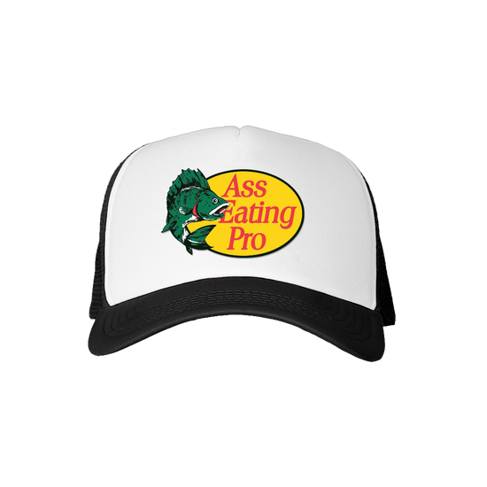 Ass Eating Pro Black Trucker Hat
