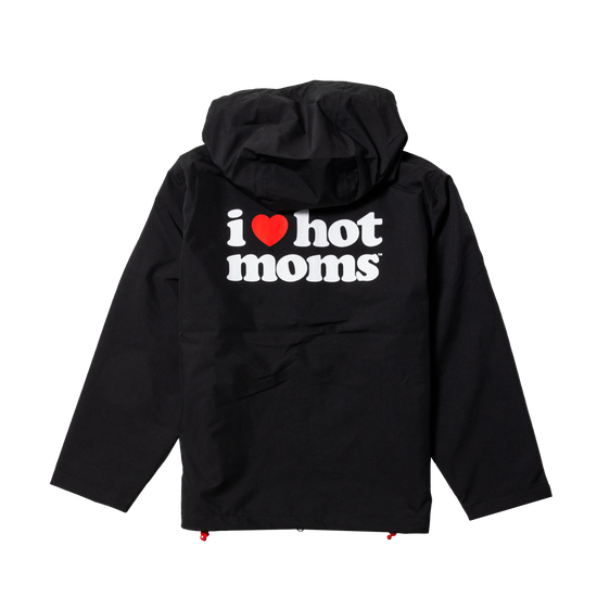 Load image into Gallery viewer, I Heart Hot Moms Black Snow Jacket
