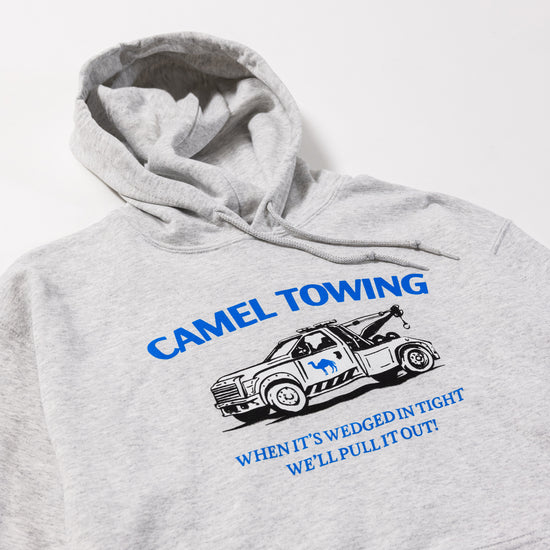Load image into Gallery viewer, Camel Towing Grey Hoodie
