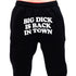 Back In Town Black Sweatpants - Danny Duncan
