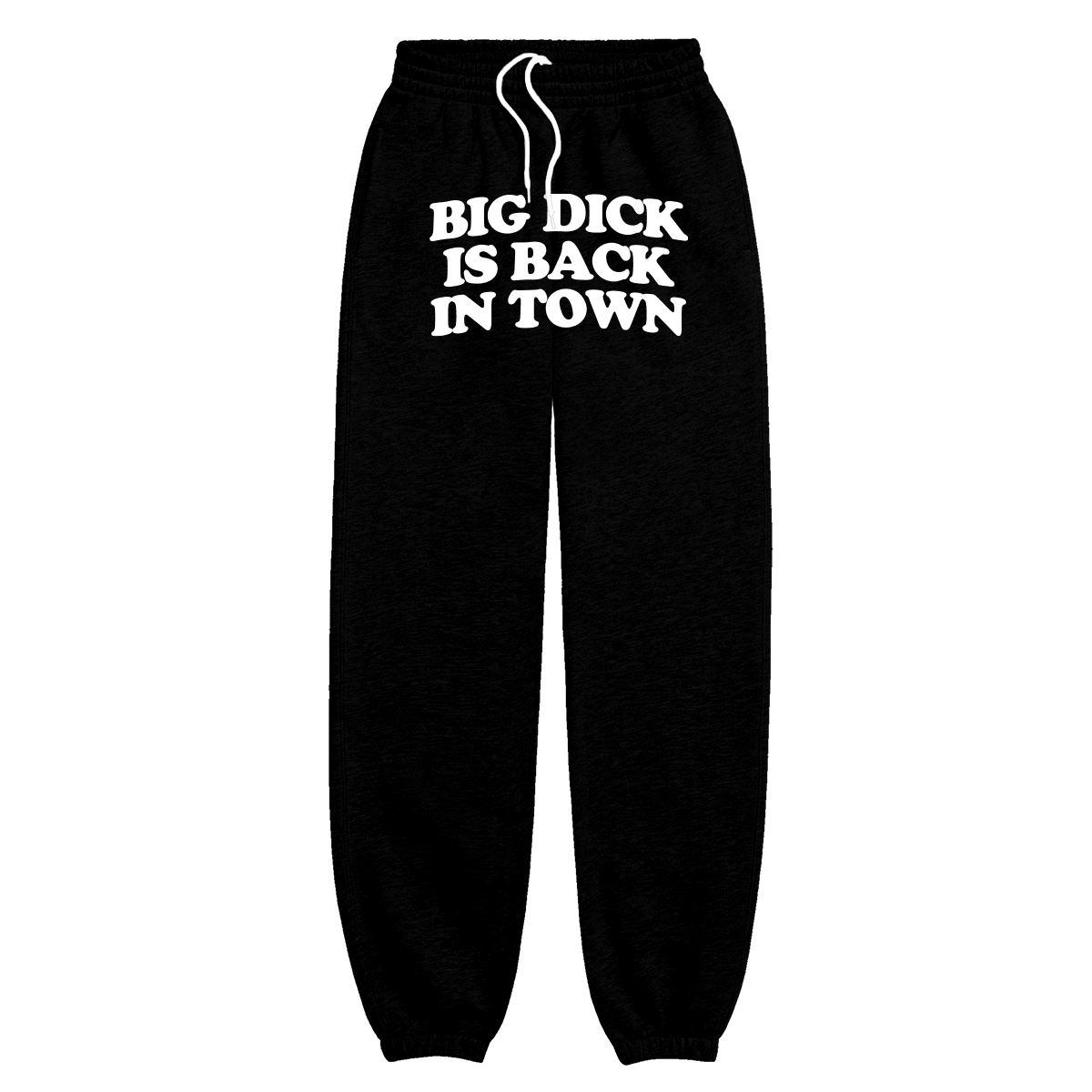 Back In Town Black Sweatpants - Danny Duncan