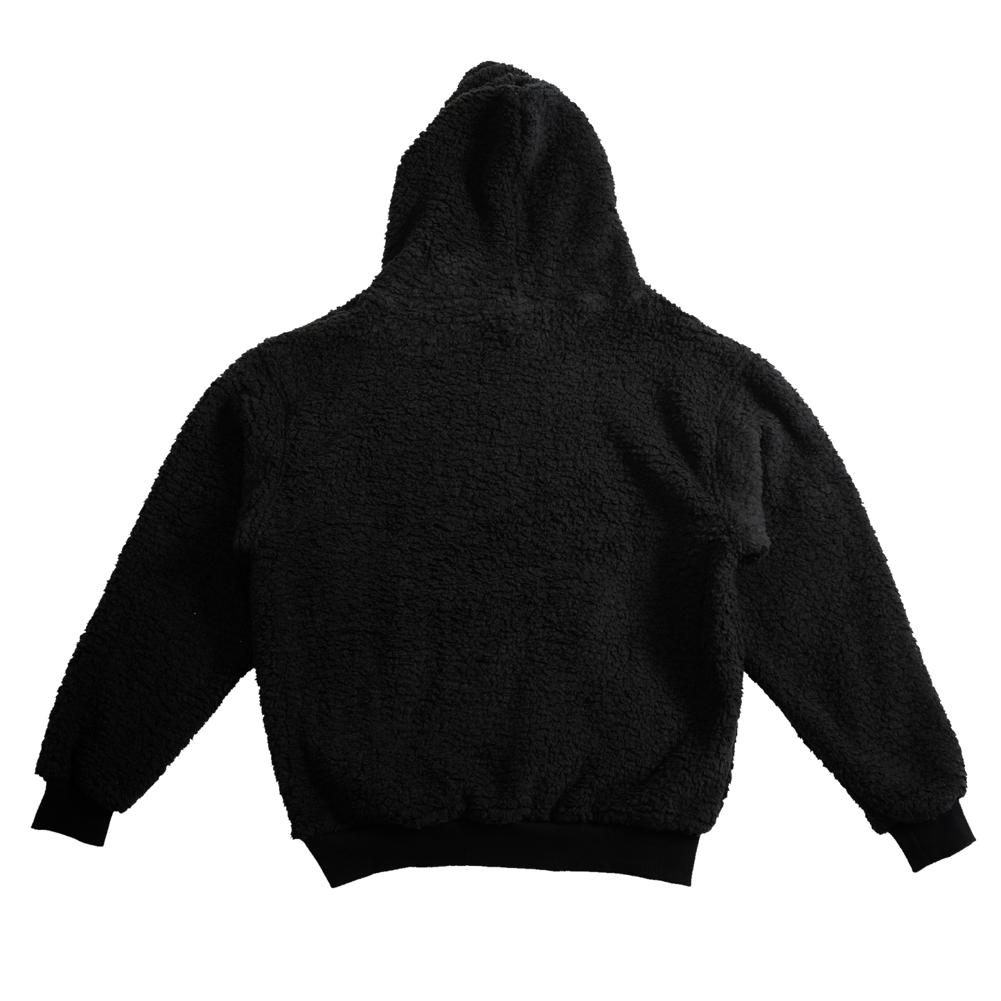 Signature Black Sherpa Hoodie