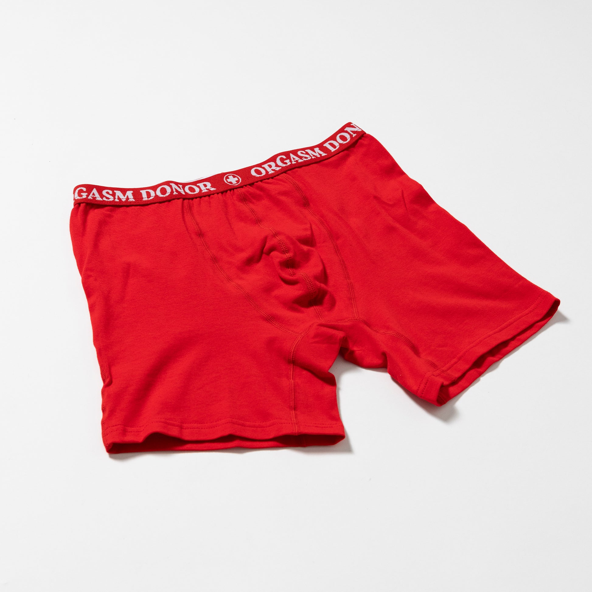 Orgasm Donor Red Boxers