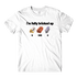 Bricked Up White Tee - Danny Duncan