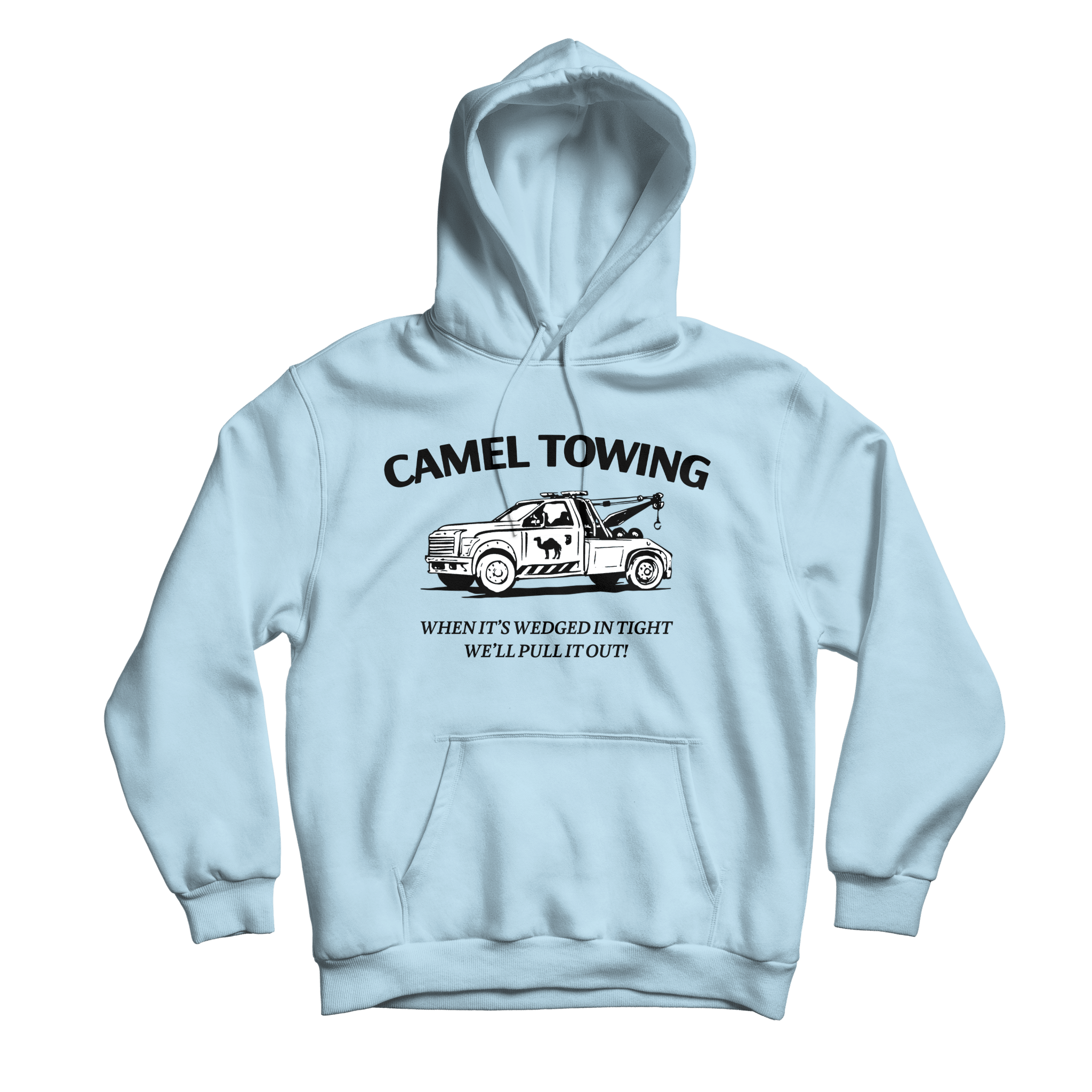 Camel Towing Light Blue Hoodie - Danny Duncan