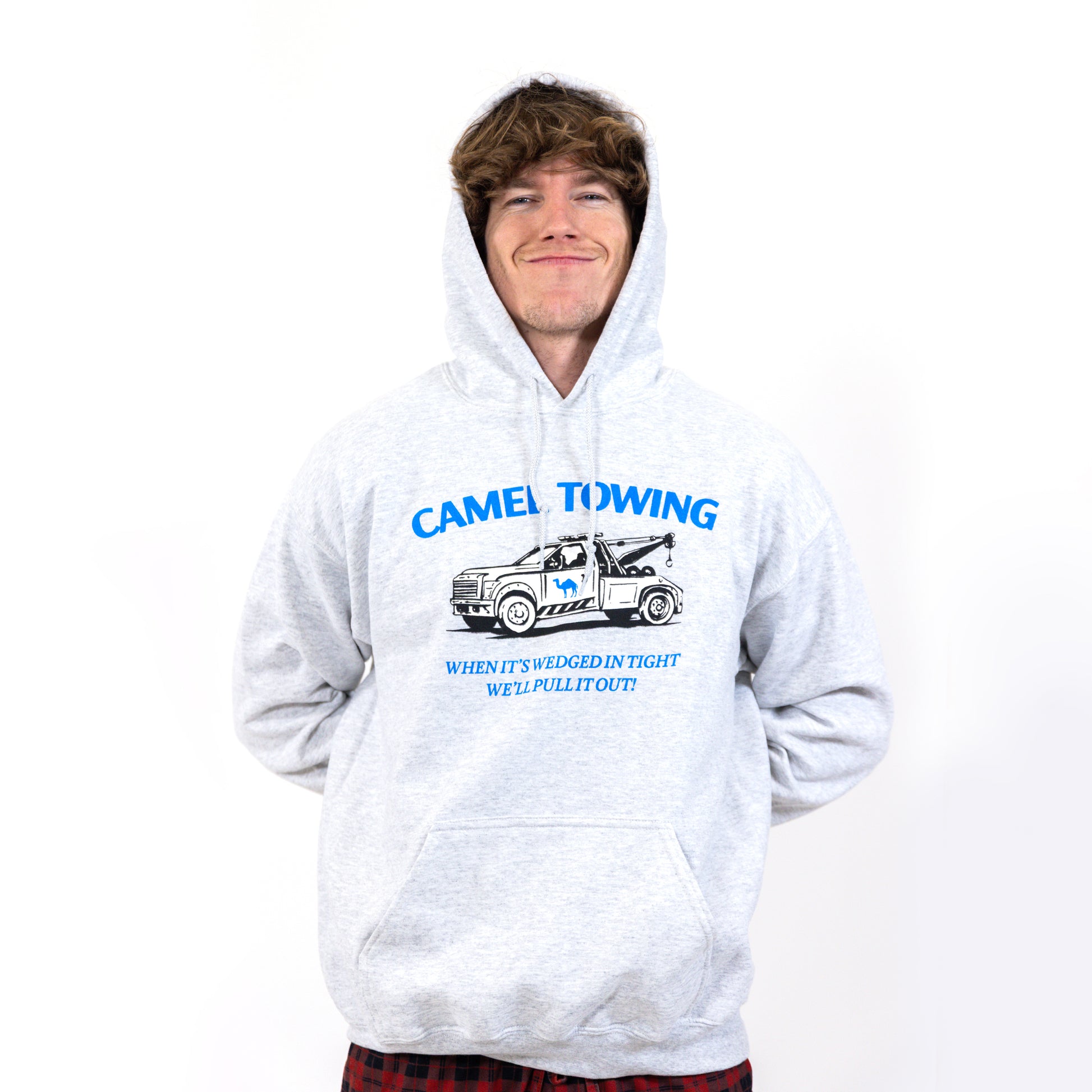 Camel Towing Grey Hoodie